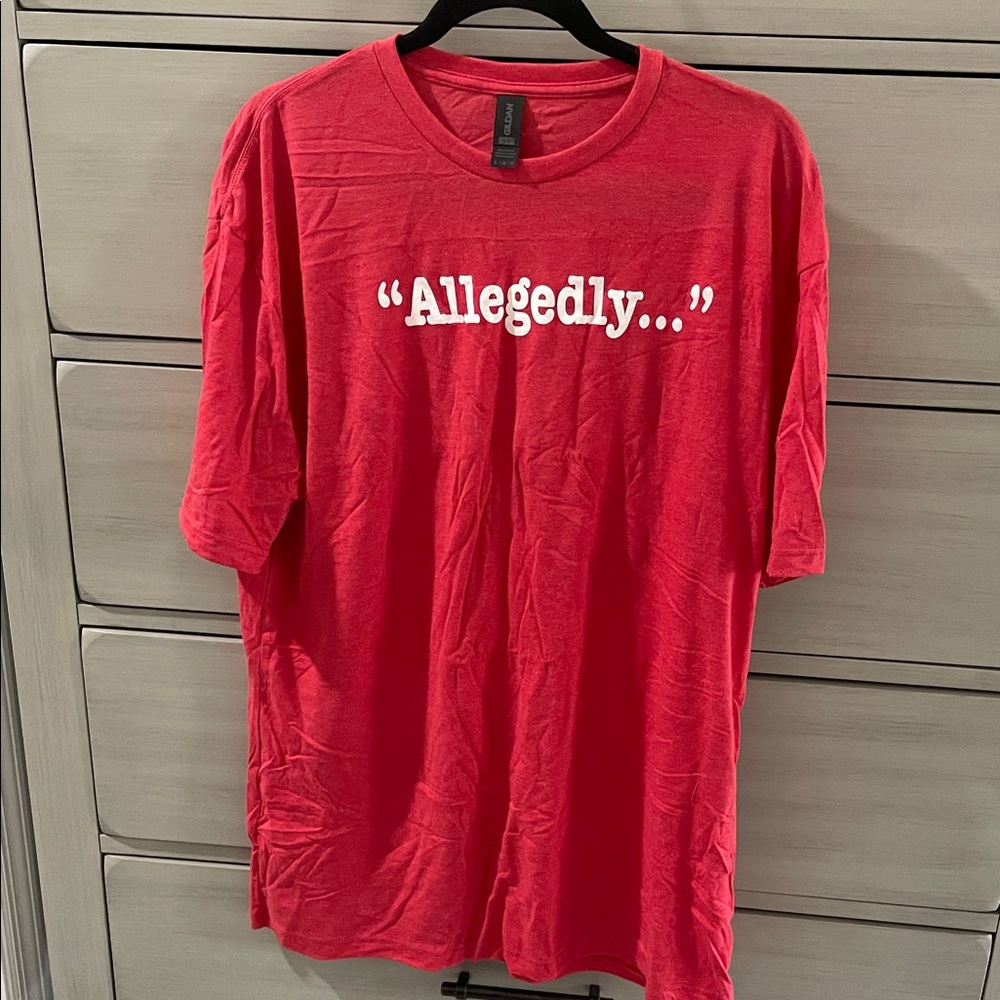 'Allegedly...' Graphic Tee